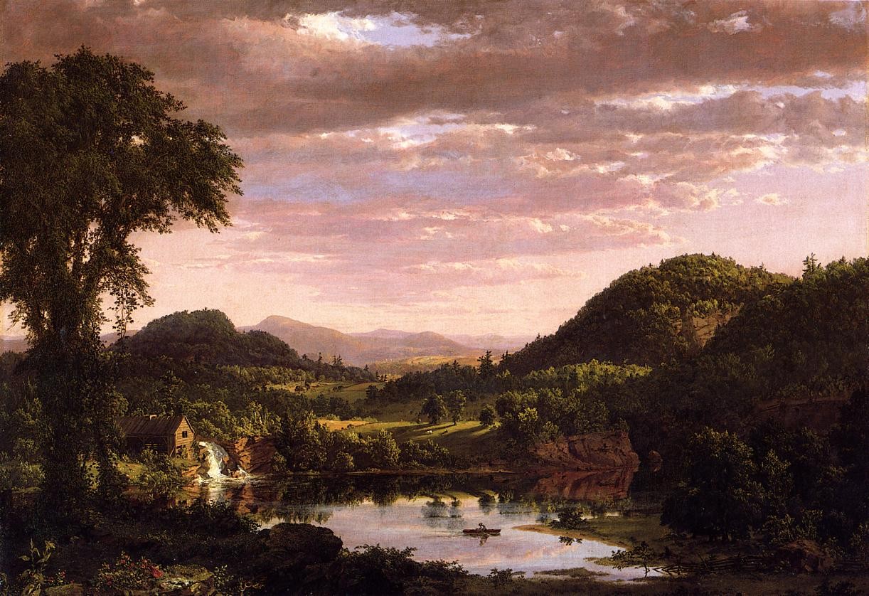 Frederic Edwin Church New England Landscape